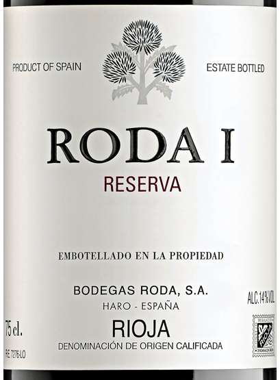 Bodegas Roda 'Roda I' Reserva 2015 产品图片