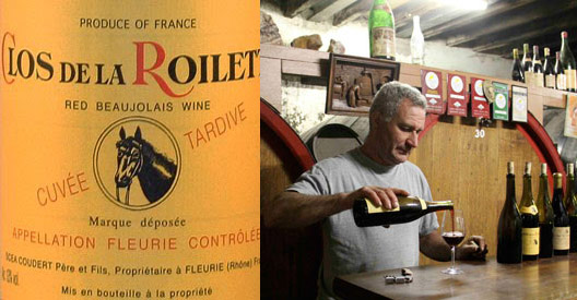Coudert Pere 'Clos de la Roilette' Fleurie Cuvee Tardive 2014e