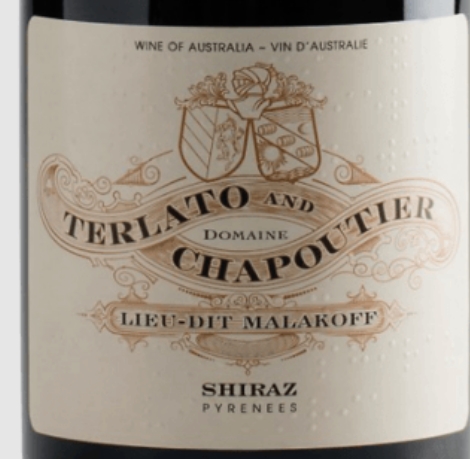 Domaine Terlato & Chapoutier Lieu dit Malakoff Shiraz 2018 产品图片